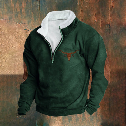 RODEO™ | SUDADERA URBANA LIGERA CON CUELLO CLÁSICO