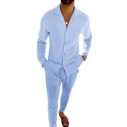 Diego™ | Conjunto veraniego de lino para hombre