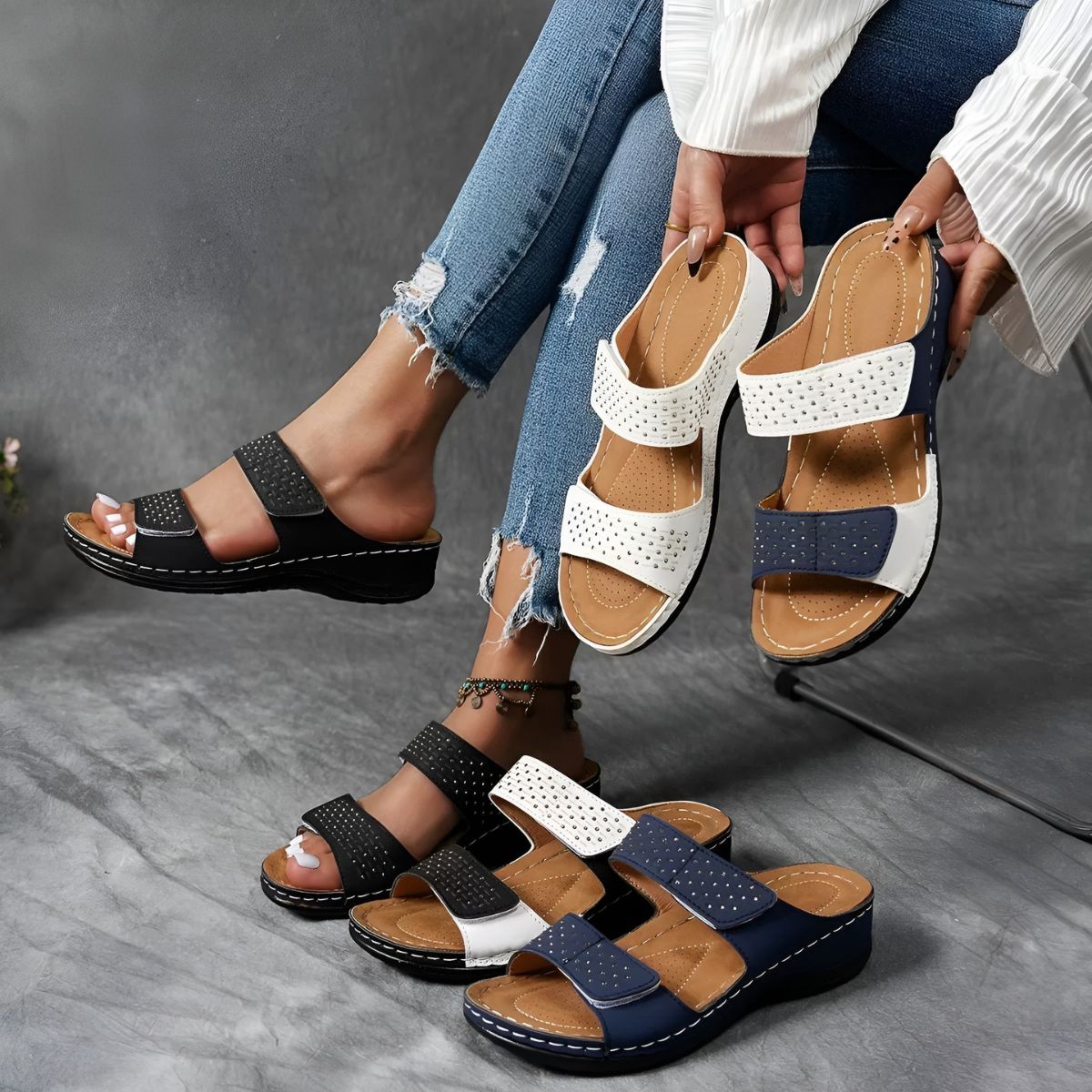 Marisela™ | Sandalias ortopédicas