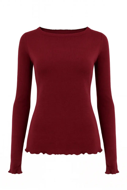 Zaira™ | Camiseta de punto fino