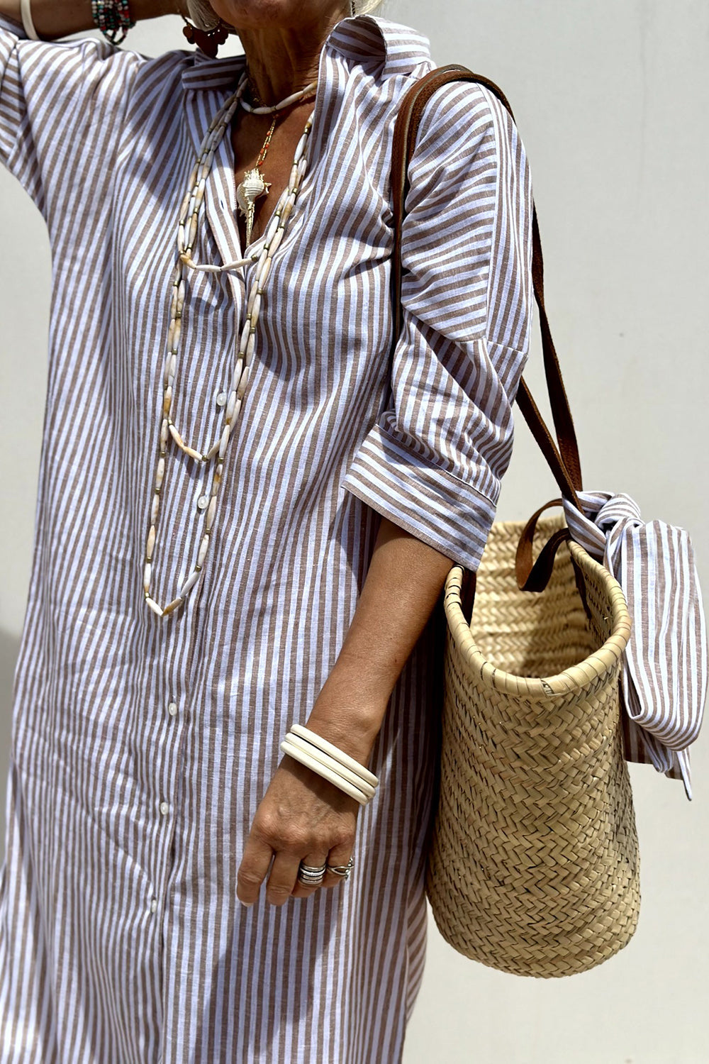 Clara™ | Vestido ligero de rayas para el día a día