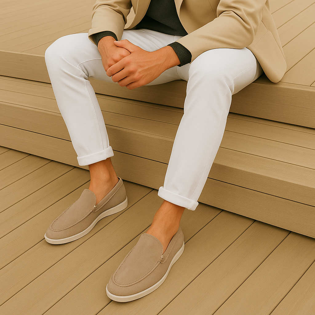 Vicente™ | Mocasines elegantes de ante