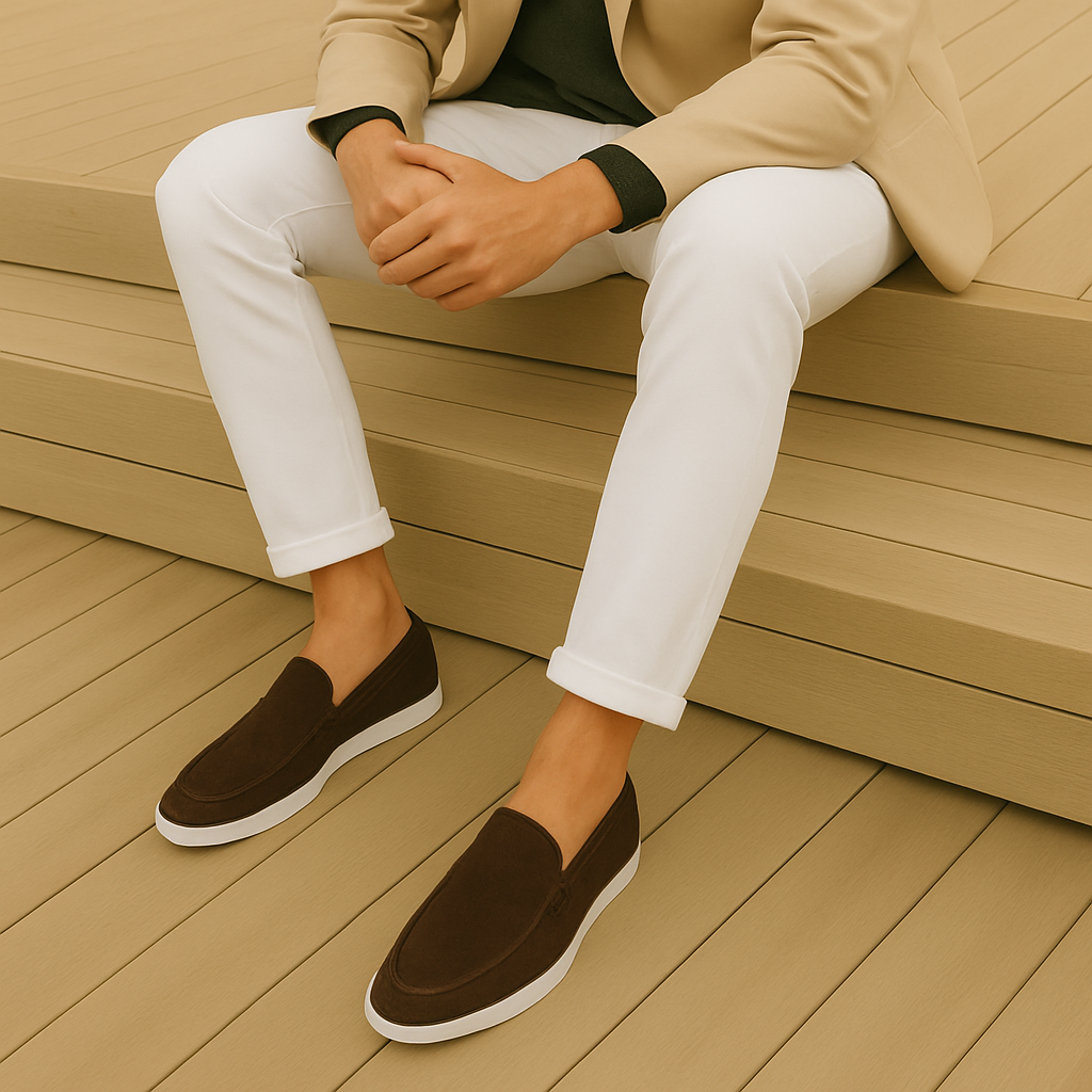 Vicente™ | Mocasines elegantes de ante