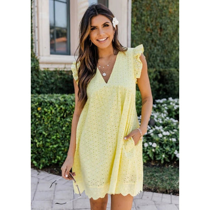 Adriana™ | Vestido con bolsillos y short integrado