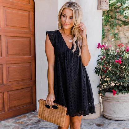 Adriana™ | Vestido con bolsillos y short integrado