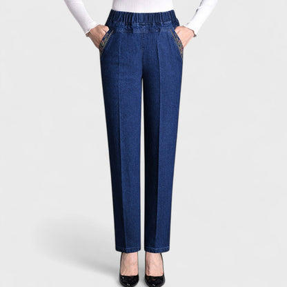 Maira™ | Jeans de mujer con bolsillos laterales y cintura elástica